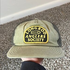 Black and Olive Mesh Cap